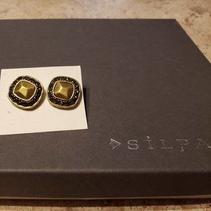 Silpada Crystal Cluster Earrings